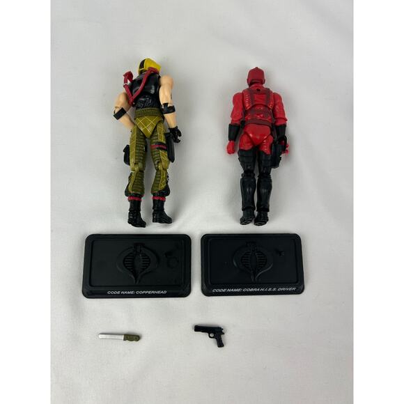Lot of 5 G.I. Joe Cobra Figures 25th Anniversary Firefly B.A.T. HISS Copperhead - Picture 5 of 7
